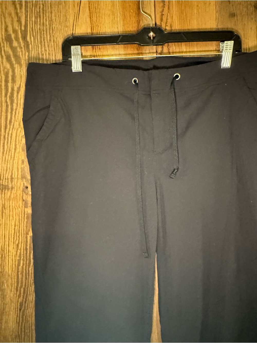 Columbia Black Women's Drawstring Hiking Pants - Picture 2 of 9